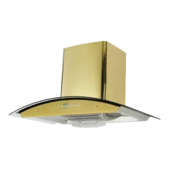 Curved glass range hood 90/80/70/60cm series EMALL #ERH-HC9004