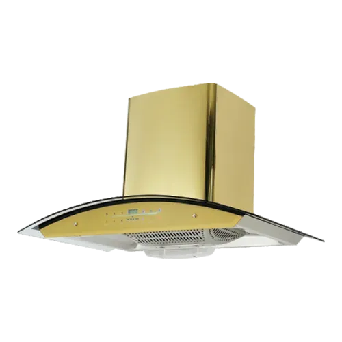 Curved glass range hood 90/80/70/60cm series EMALL #ERH-HC9004