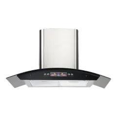 Curved glass range hood 90/80/70/60cm series EMALL #ERH-HP9003