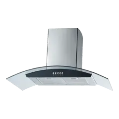 Curved glass range hood 90/80/70/60cm series EMALL #ERH-HA9005