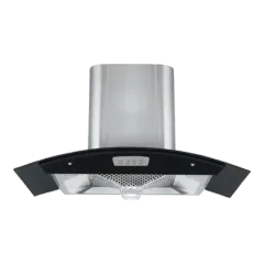 Curved glass range hood 90/80/70/60cm series EMALL #ERH-HZ9001S