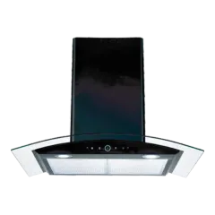 Curved glass range hood 90/80/70/60cm series EMALL #ERH-HA6014