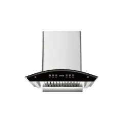 Curved glass range hood 90/80/70/60cm series EMALL #ERH-HB6003