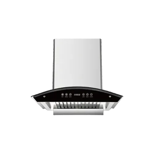 Curved glass range hood 90/80/70/60cm series EMALL #ERH-HB6003