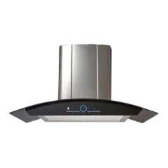Curved glass range hood 90/80/70/60cm series EMALL #ERH-HP9009