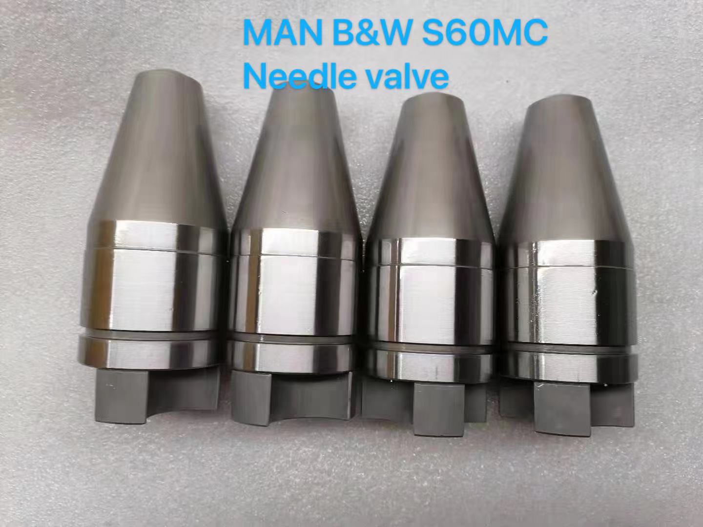 Marine engine injection nozzle and plunger element