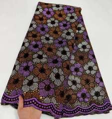 High Quality Printed Lace Fabric African Clothing Embroidery Lace Material For Wedding Dress