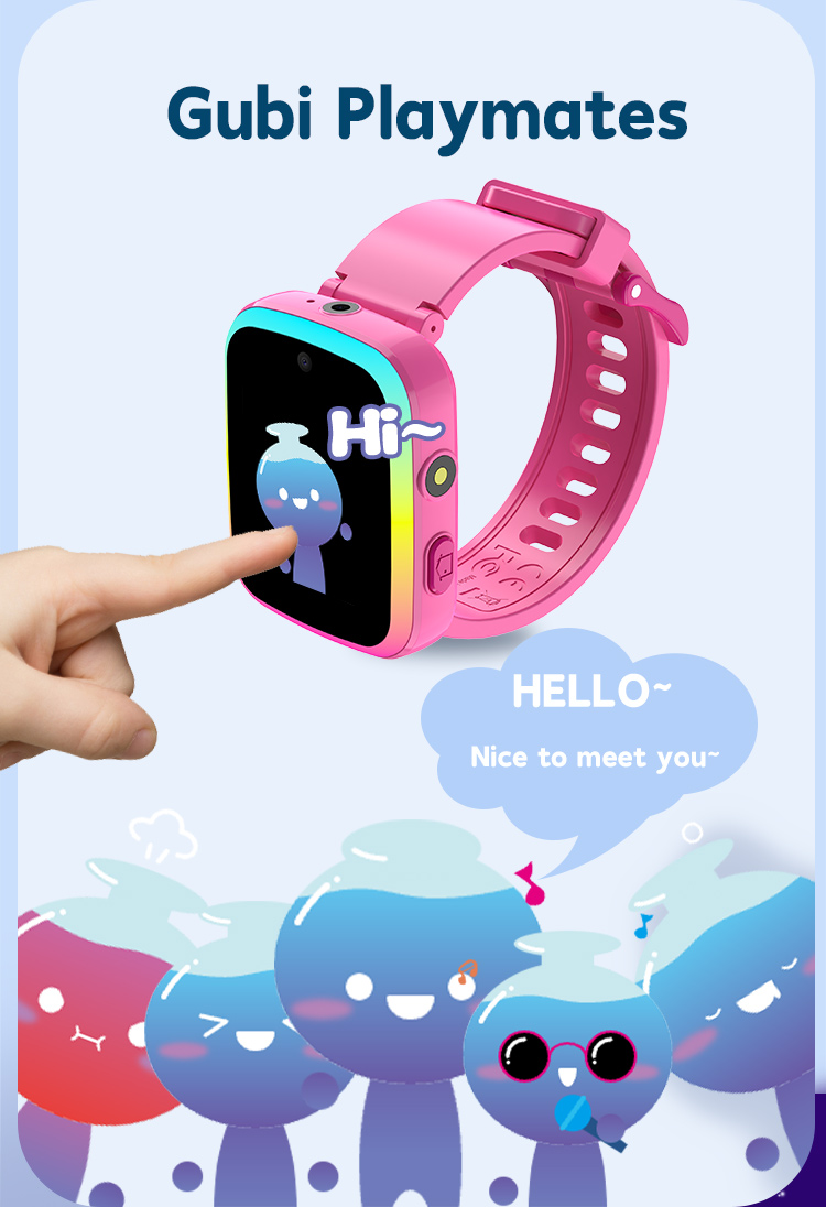 kids smart watch CT-W25 With Colorful Mood Lights Details Pictures 5