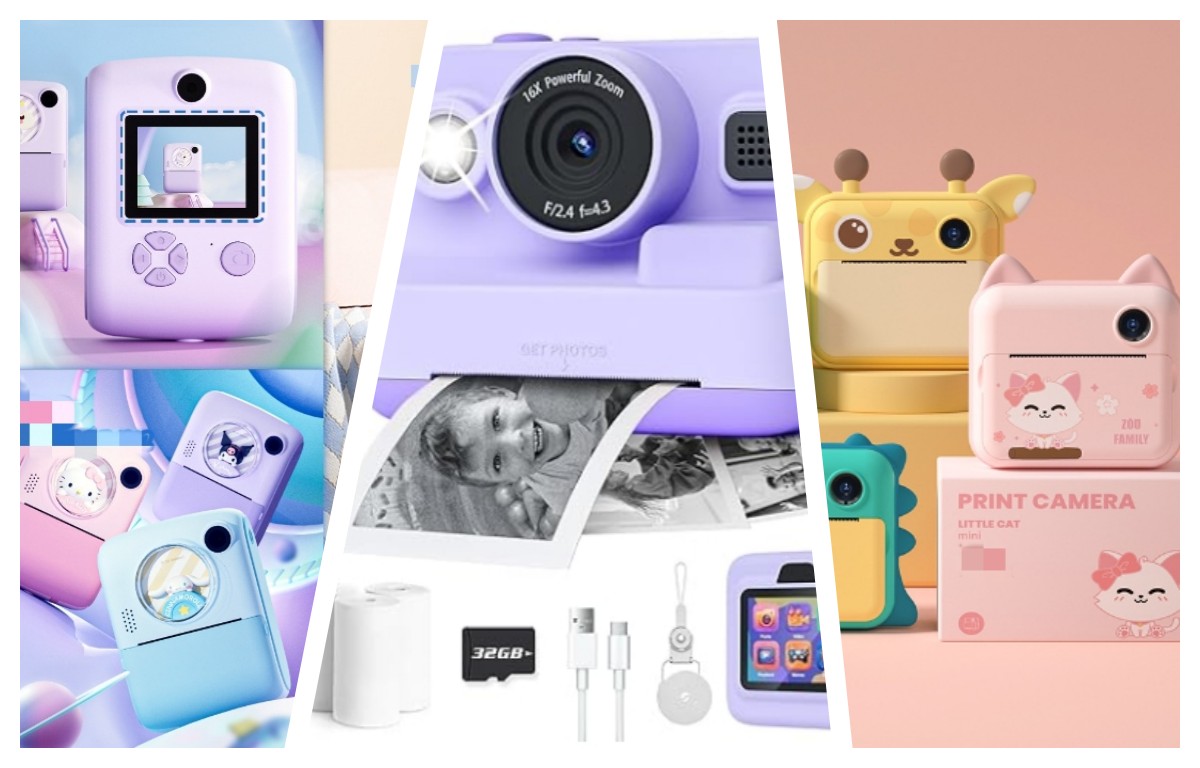 kids instant print camera toy on amazon