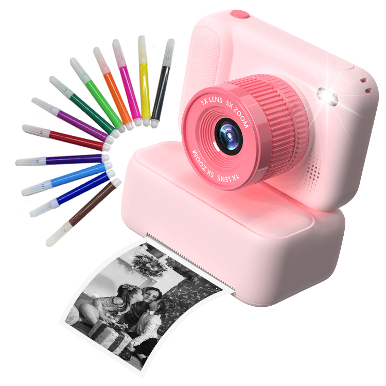Kids instant camera ct-p14 with colorful pen