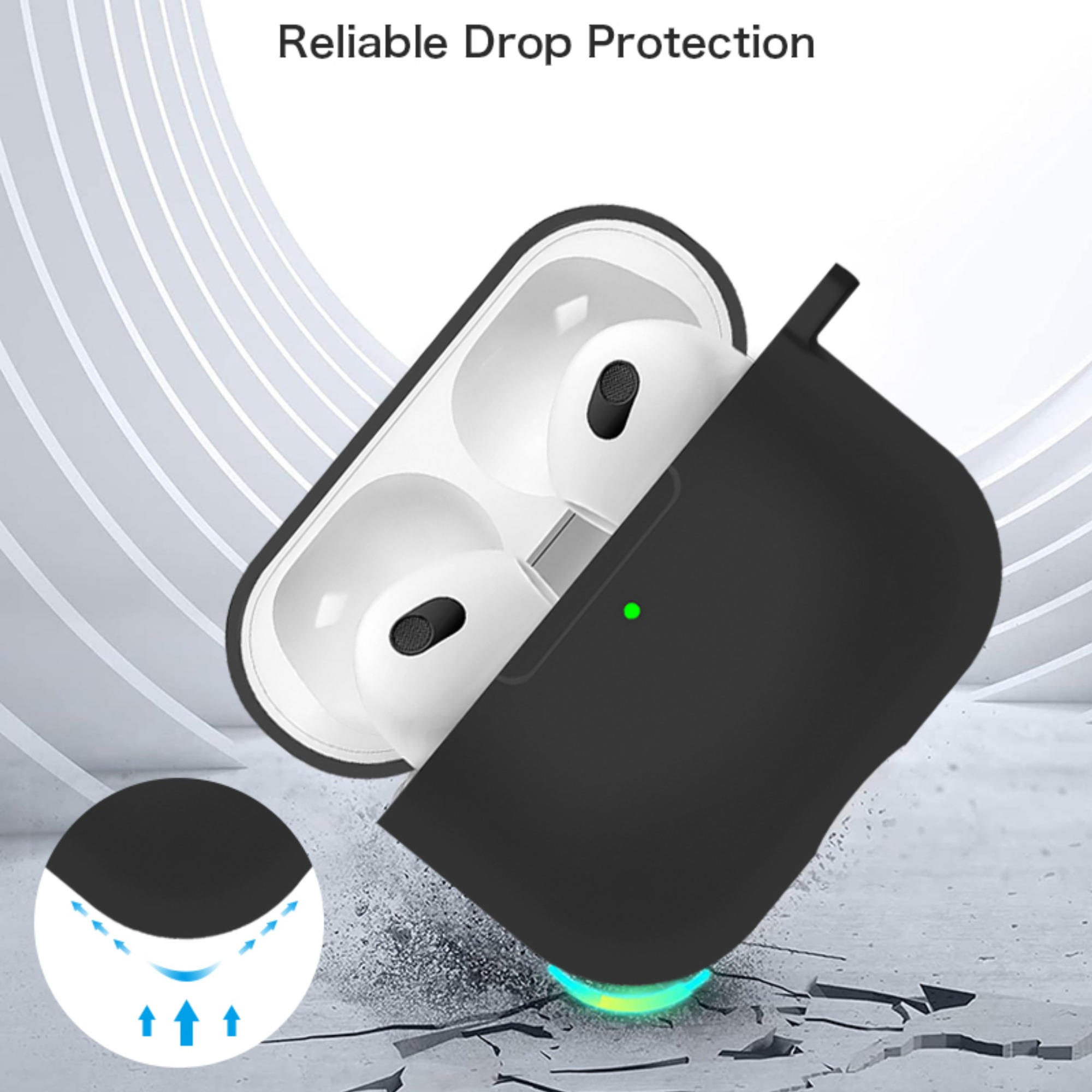 iPhone Liquid Silicone AirPods Case