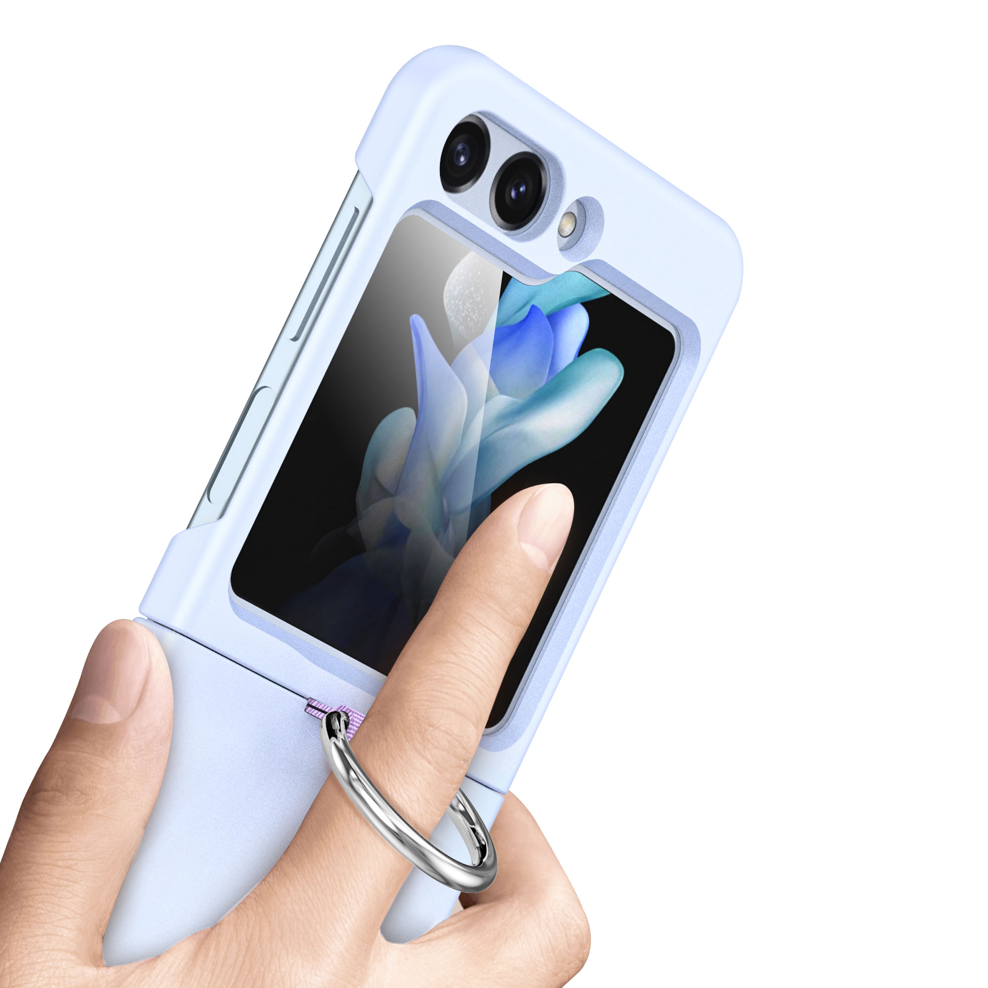 Samsung Z-filp5 Ring PC Phone Case Manufacturer