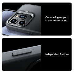 Lens Holder Magnetic Frosted iPhone Case Manufacturer