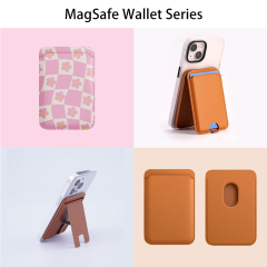 PU Leather Magnetic Card Holder Manufacturer