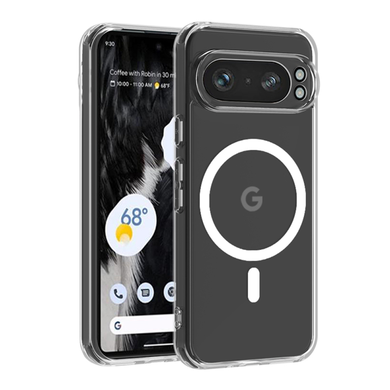 PC TPU Magsafe Clear Google Pixel 9 Phone Case Manufacturer