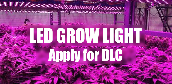 LED grow light GL1 series we decided to apply for DLC