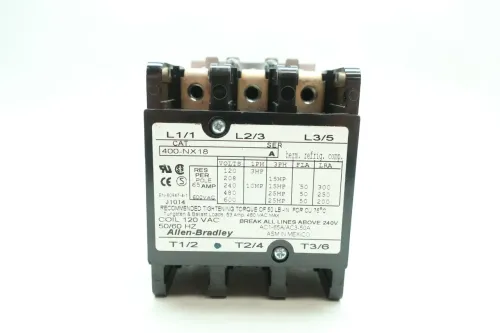 Allen Bradley 400NX18
