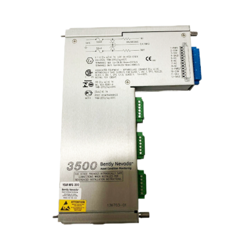 Bently nevada 136703-01 Discrete Internal Barrier I/O Module with Internal Terminations