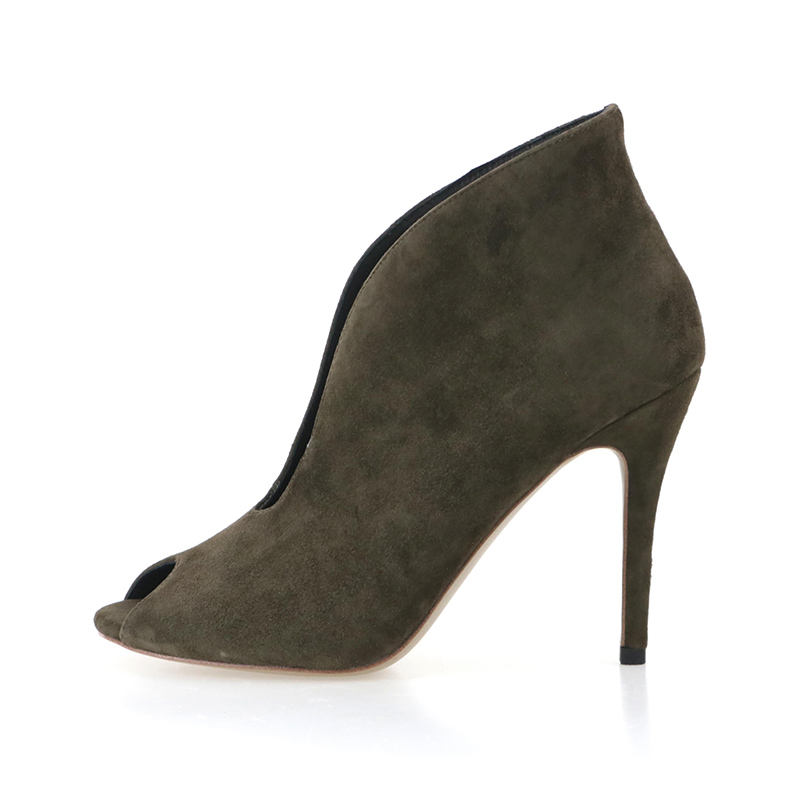 Rosalind Leopard Horsehair Ankle Boots