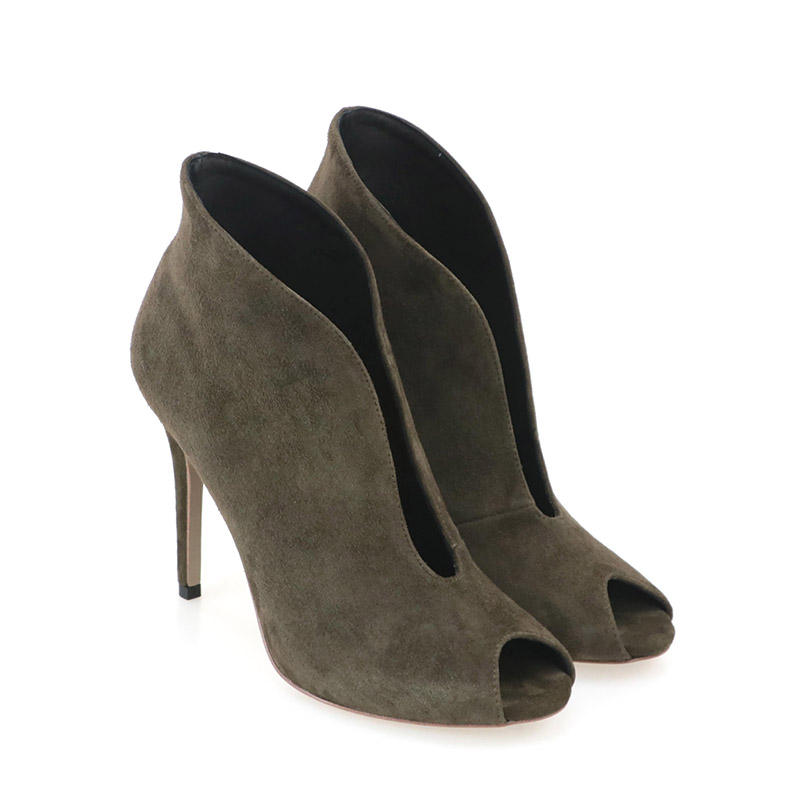 Rosalind Leopard Horsehair Ankle Boots