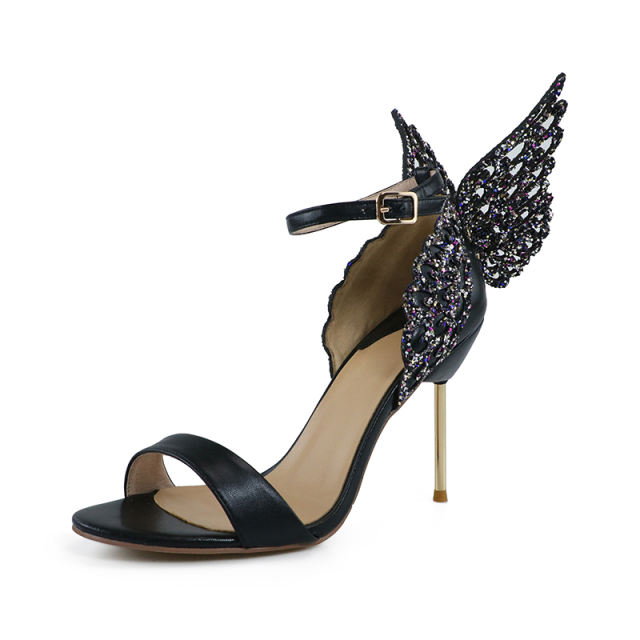 Elaine Gold Wings Sandals
