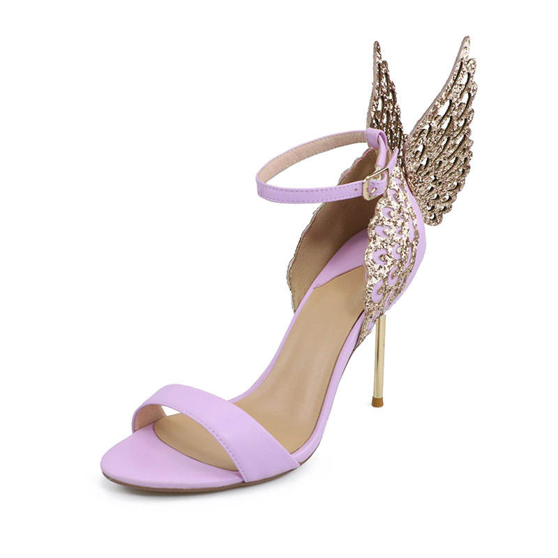 Elaine Gold Wings Sandals