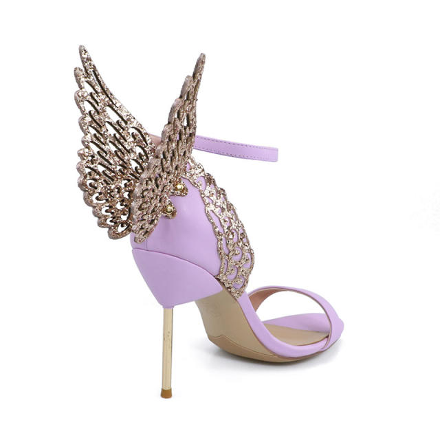 Elaine Gold Wings Sandals
