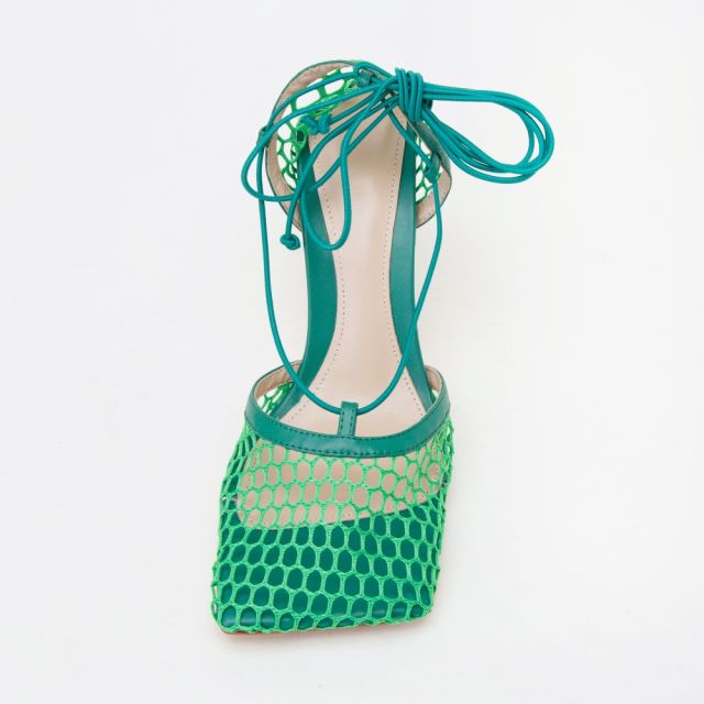Virginia Green Sandals