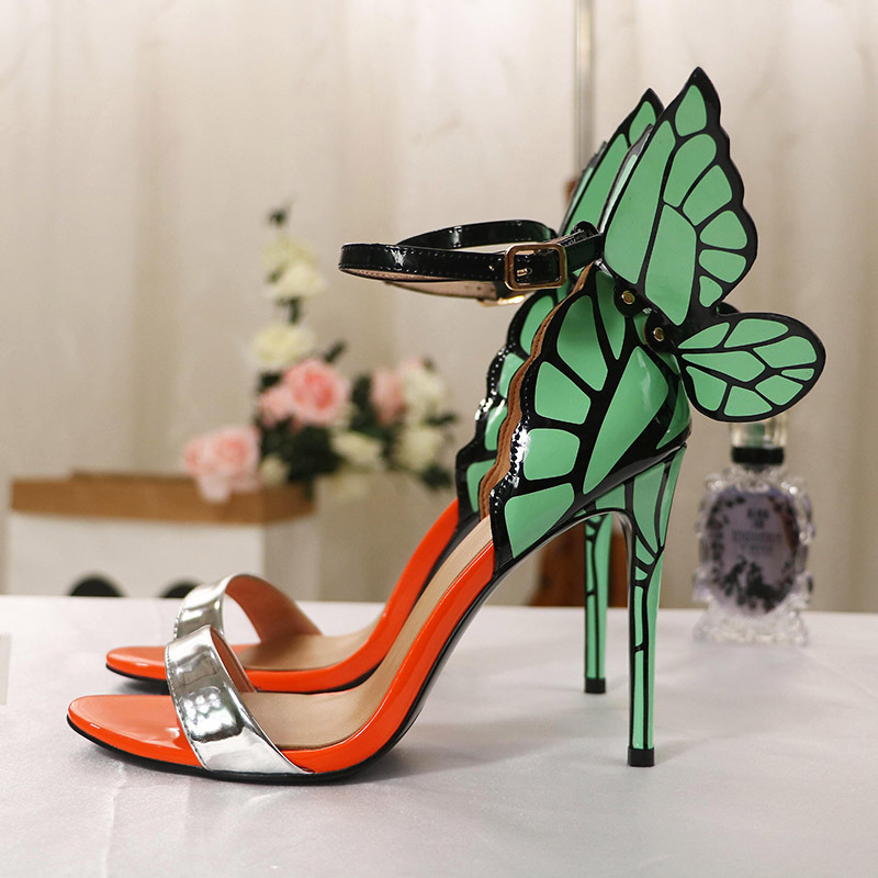 Elaine Gold Wings Sandals