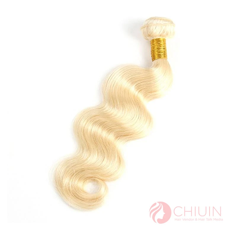 Blonde Hair Body Wave Bundles Cambodian Hair 613 Hair Color