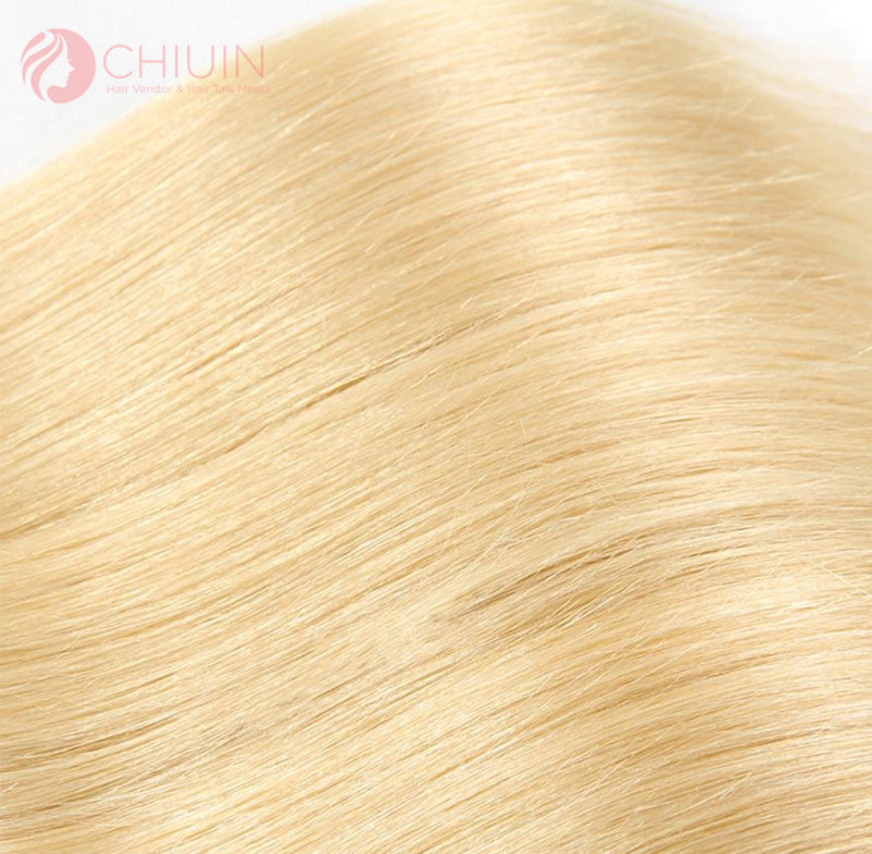Straight Blonde Bundles Raw Hair 613 Hair