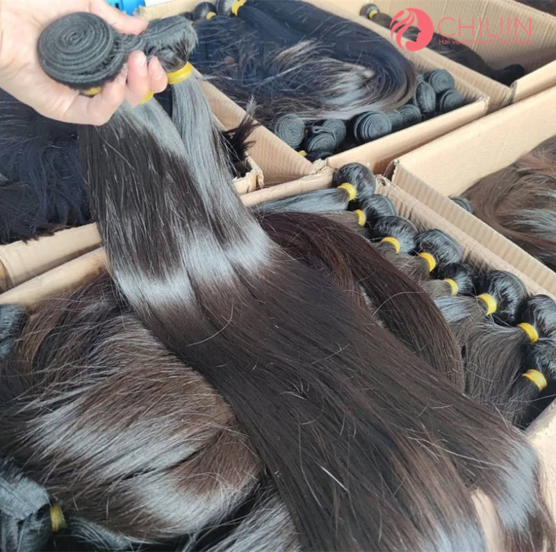 4 Bundles Straight Raw Hair Cambodian Hair