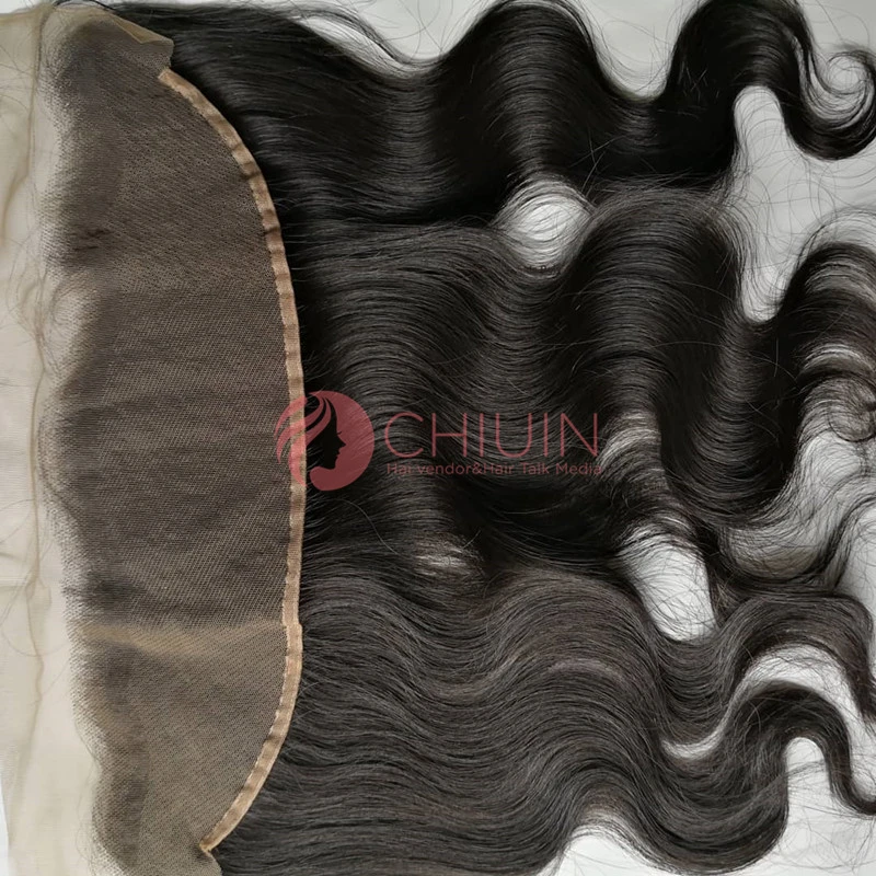13x4 Frontals Raw Hair Transparent Lace Frontals for Wholesale