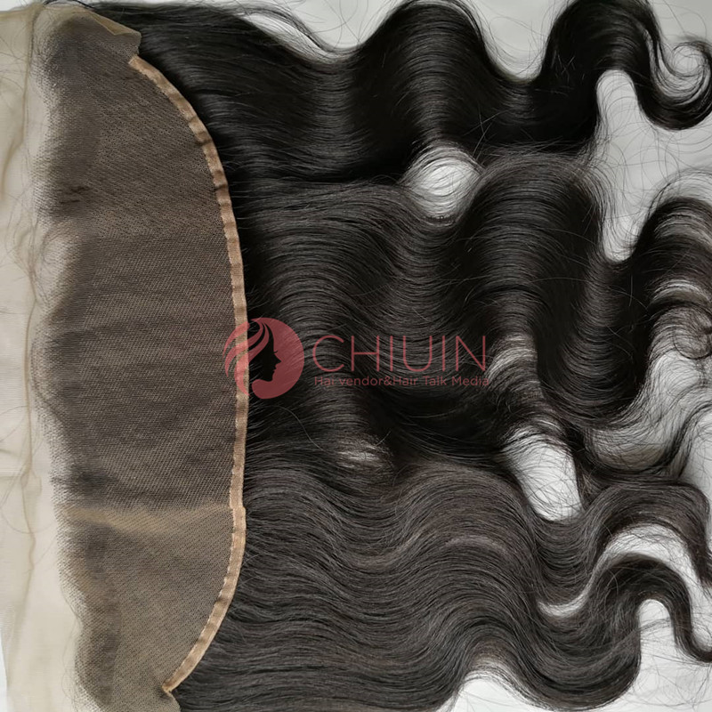 13x4 Frontals Raw Hair Transparent Lace Frontals for Wholesale