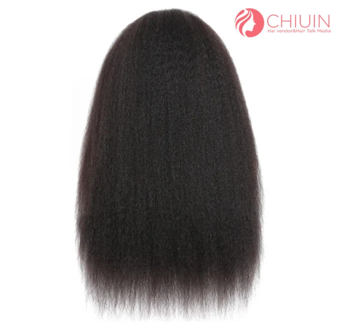 Kinky Straight Headband Wig Glueless Half Wig For 4C Hair