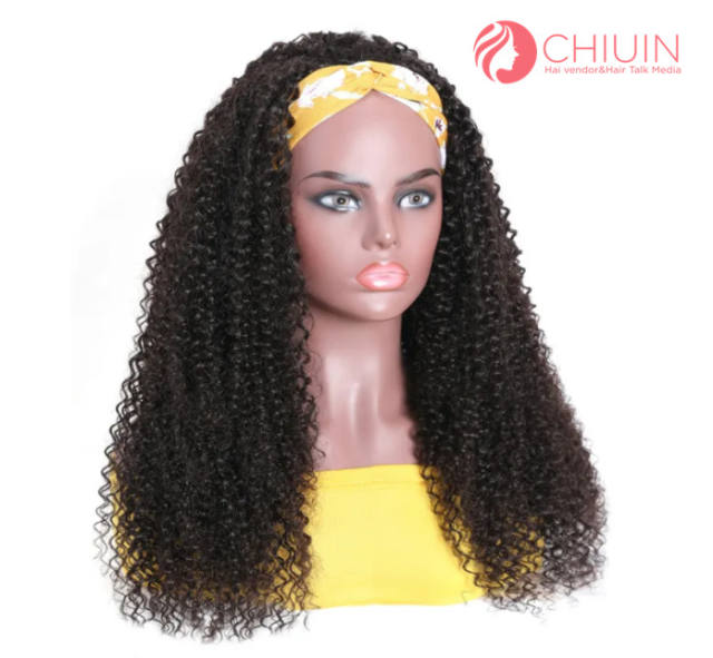 Fab Curl Headband Wig Glueless Lace Wig For 4C Hair