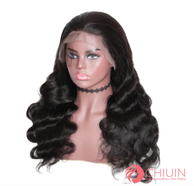 Body Wave 13x4 Transparent Lace Frontal Wigs Cambodian Virgin Hair