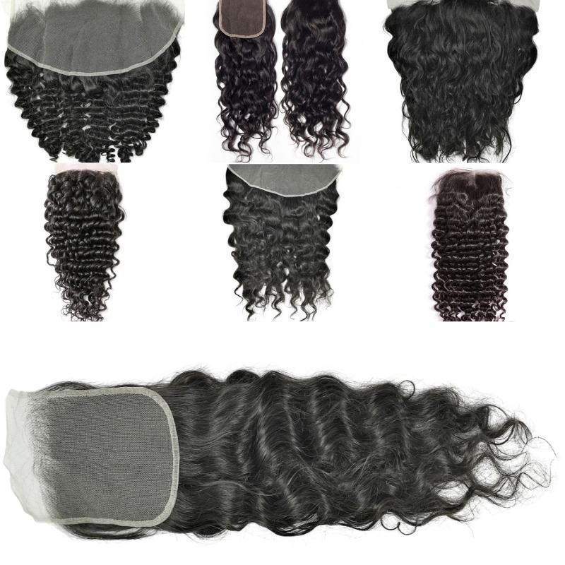 Customized Texture 4x4 HD Swiss Lace Frontal Cuticle Aligned Single Donor Hair