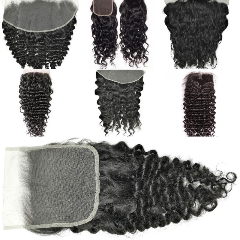 Customized Texture 5x5 HD Swiss Lace Frontal Cuticle Aligned Single Donor Hair