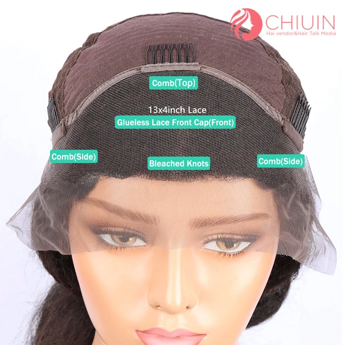 Bone Straight Raw Hair 13x4 HD Lace Frontals Wigs Cuticle Aligned Single Donor Hair