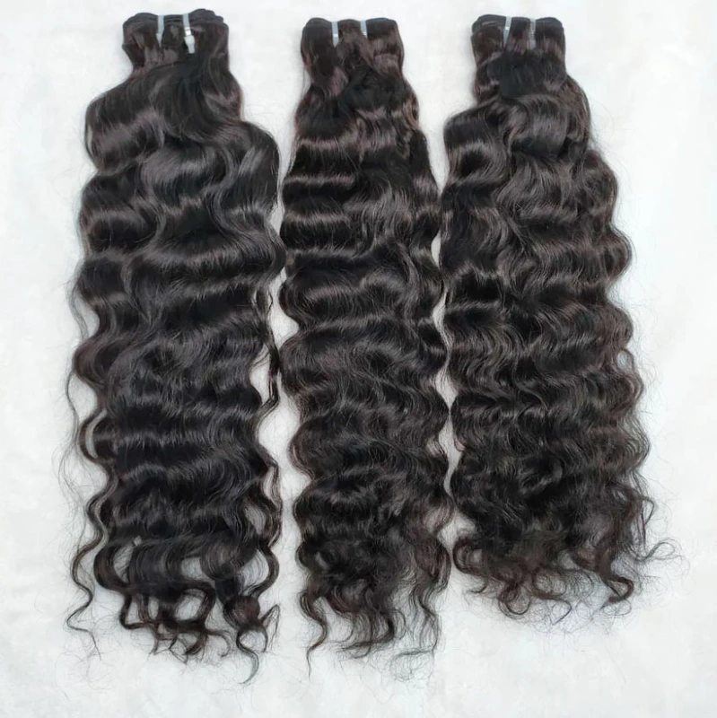 3 Bundles Natural Burmese Curly Unprocessed Raw Hair Single Donor Hair Weave
