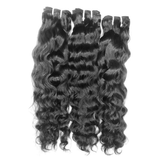 3 Bundles Natural Burmese Curly Unprocessed Raw Hair Single Donor Hair Weave
