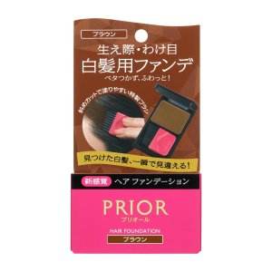 PRIOR染发粉饼一次性遮盖白发根神器 3.6g