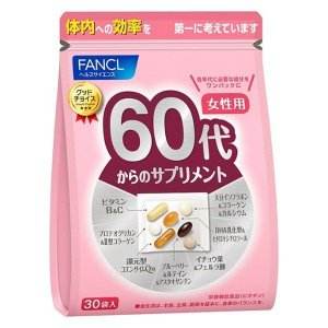FANCL成人女性复合多种维生素矿物质综合营养包60岁30小包入