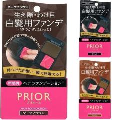 PRIOR染发粉饼一次性遮盖白发根神器 3.6g