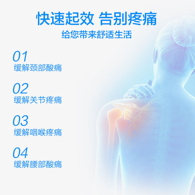 SS制药EVE白兔去痛 止痛 止疼药白色A锭60粒