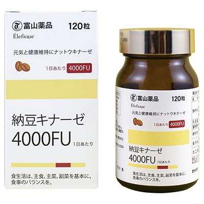 富山药品 纳豆精华 4000FU 120粒