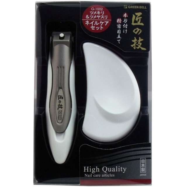 匠技 匠之技 防飞溅指甲刀&不锈钢指甲锉套装 G−1002