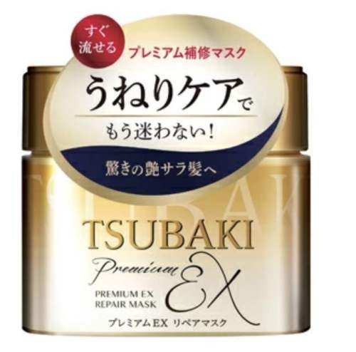 资生堂 SHISEIDO  TSUBAKI 0秒奢华修复发膜  护发素 180g