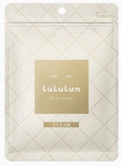 LULULUN 抗衰提亮 外泌体精华液保湿面膜 焕颜透亮白色款 7枚